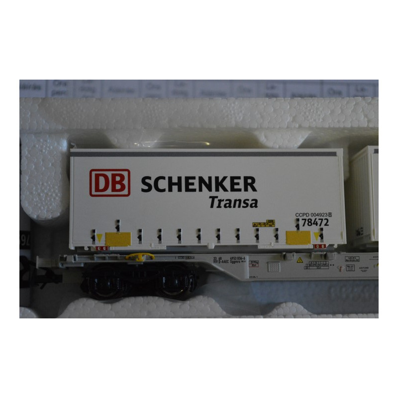 Roco 76916  Schenker ikerkonténeres - 4 konténer