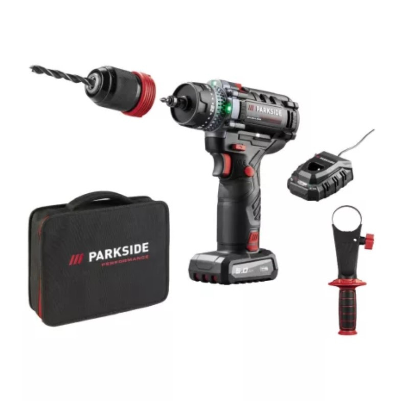 Parkside Performance 12 V-os csavarozó, PPBSSA 12 BF24 A1,