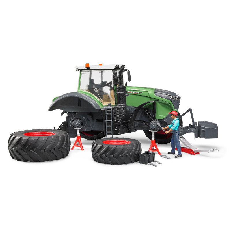 Traktor 4041 - Fendt 1050 Vario, gépjavítóval - BRUDER