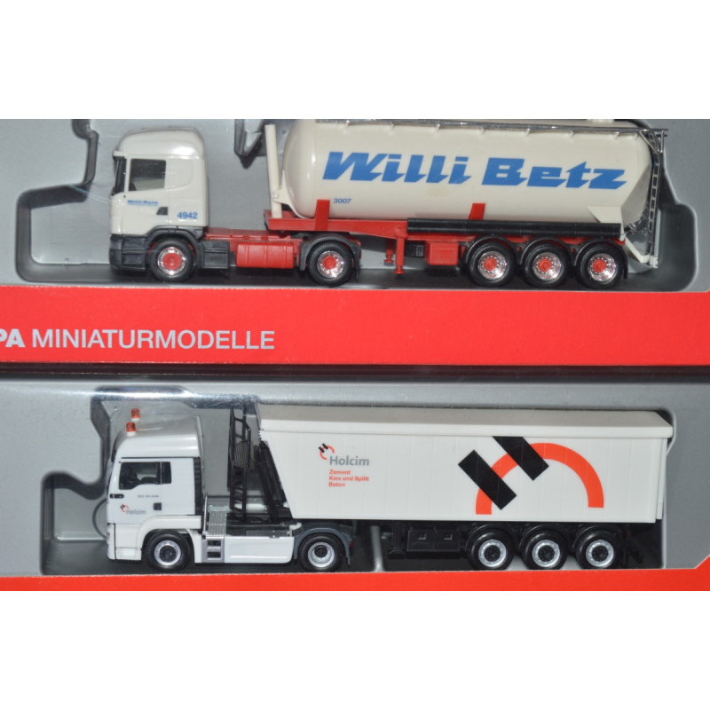 H0 Herpa Scania Willi Betz silo