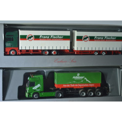 Herpa MAN TGX H0 ponyvás...