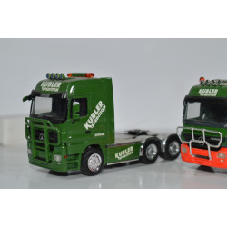 Herpa H0 Kübler nehézvontatók 4 vontató- 5 pótkocsi