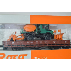 Roco H0 rakoncás vagon -...