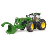 Bruder 3151 John Deere 7R 350 traktor homlokrakodóval