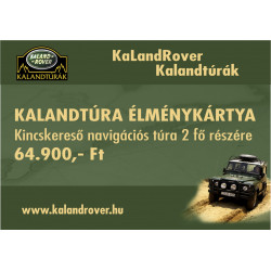 Kalandrover élménykártya 2...